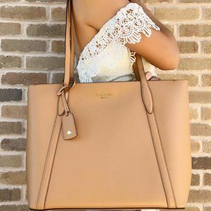 Kate Spade Women Large Tote Top Zip Shoulder Bag